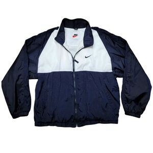 Vintage 90s Nike Lined Mens Windbreaker Jacket Sz Xl